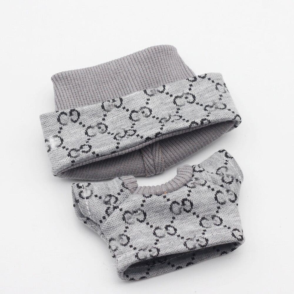 Labubu 4inch bag charm clothes outfits - GG logo - 062328